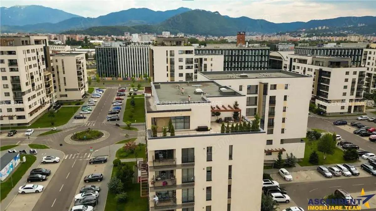 Penthouse,Clasa A,200mp,accesorizat, curte privata,Kasper,Coresi,Tractorul, Brasov:FILM 3D! - 11