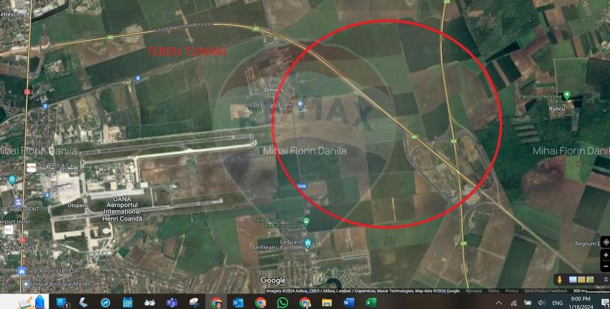 Teren logistica Autostrada A3 - A0 - 3