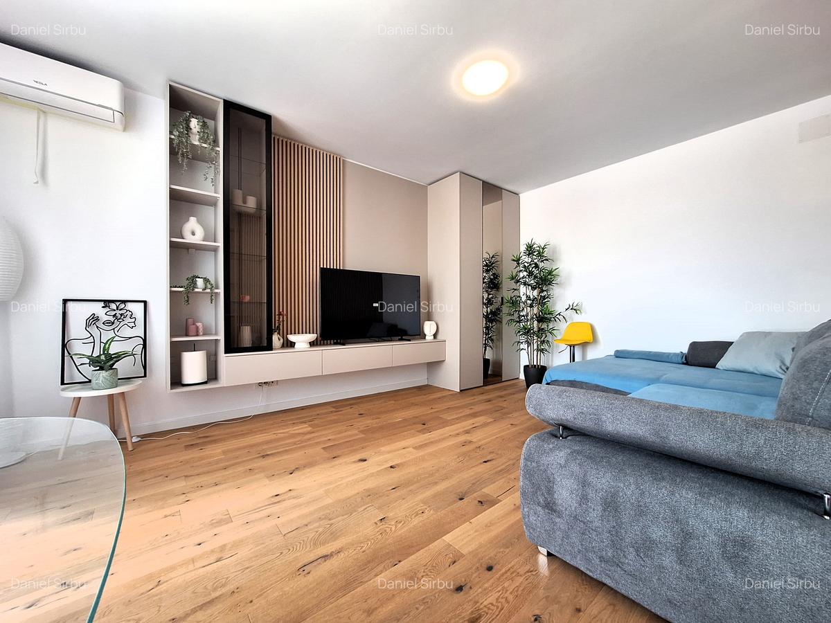 Apartament 2 camere  Trio Bridge View, premium, terasa 100 mp, comision 0% - 2