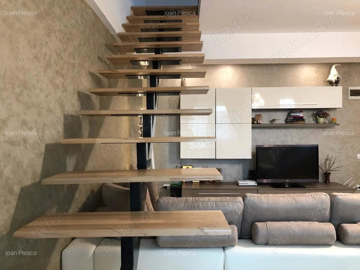 Apartament 132m2, Hanul Visoianu Iasi, modern, lux, mobilat, cu balcon, 2 locuri de parcare - 10