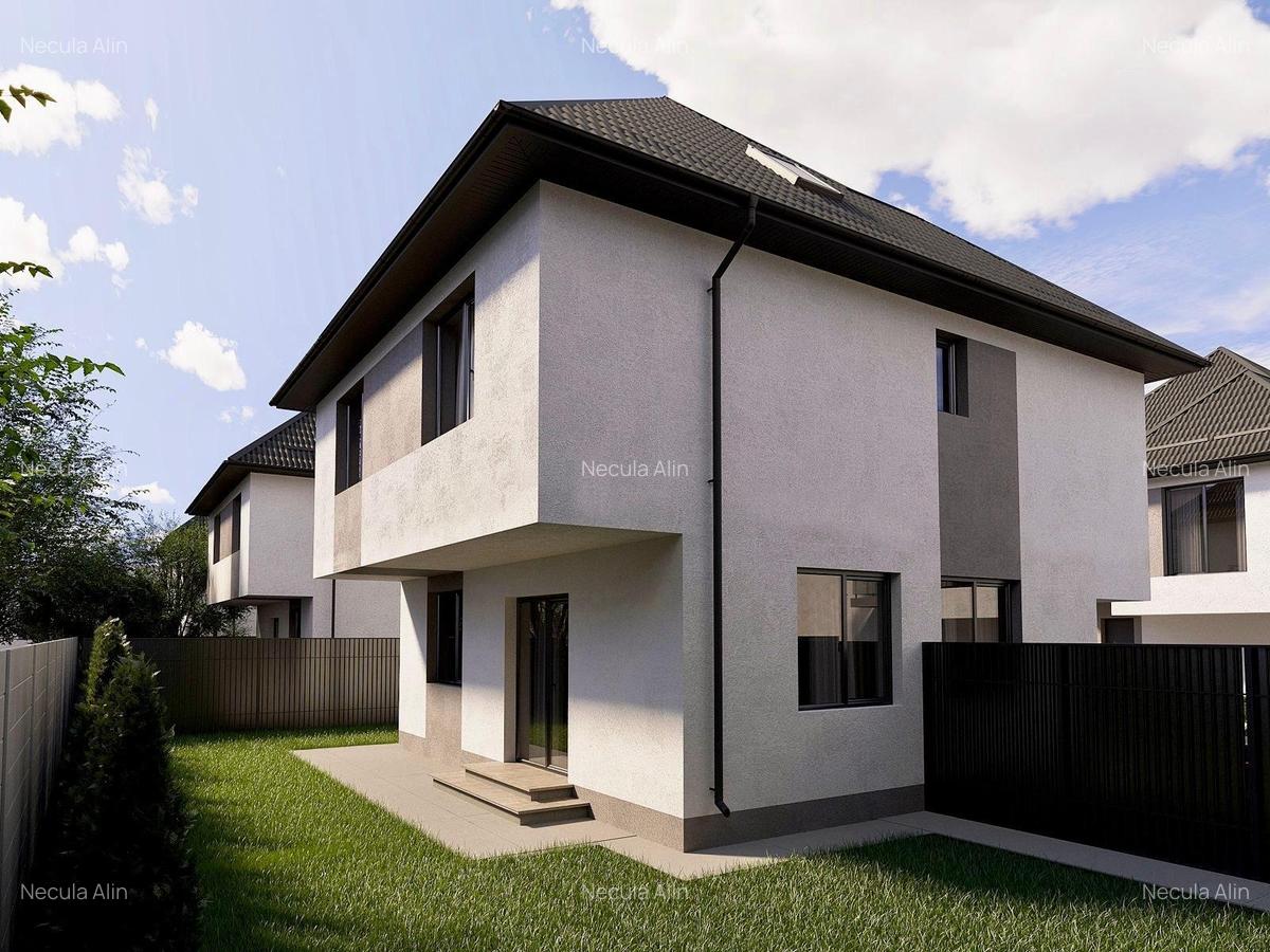 Case individuale cu 4 camere + mansarda. Teren intre 235 mp si 360 mp. - 3 Case individuale cu 4 camere + mansarda. Teren intre 235 mp si 360 mp. - 3