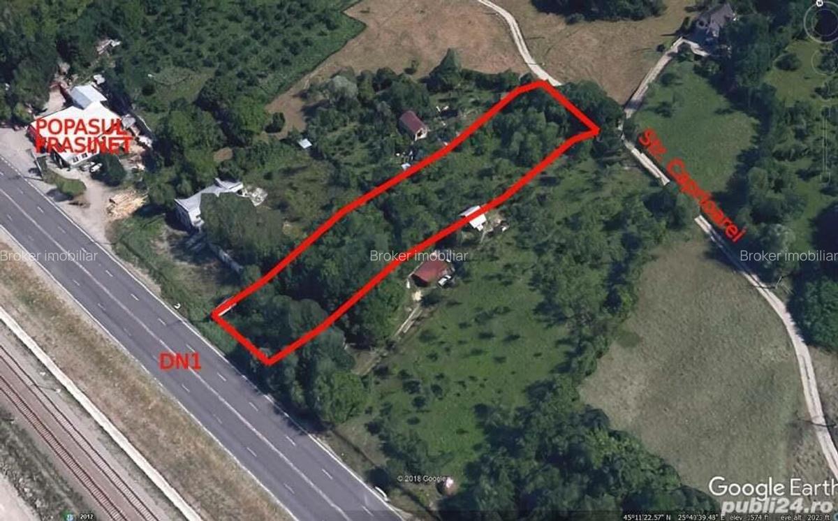 Teren intravilan de vanzare, Breaza-Frasinet, 2600mp, langa DN1 - 1