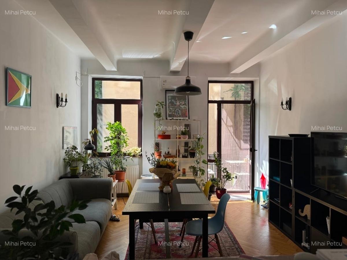 Apt 3 camere, 94 mp, etaj 1 –  tavan înalt, curte proprie, la 5 minute de metrou - 2