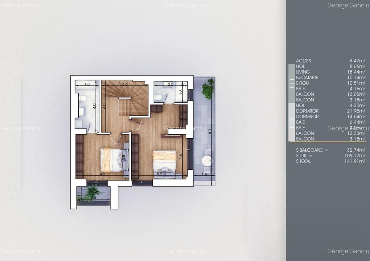 Apartament cu 4 camere decomandat în Theodor Pallady - 4