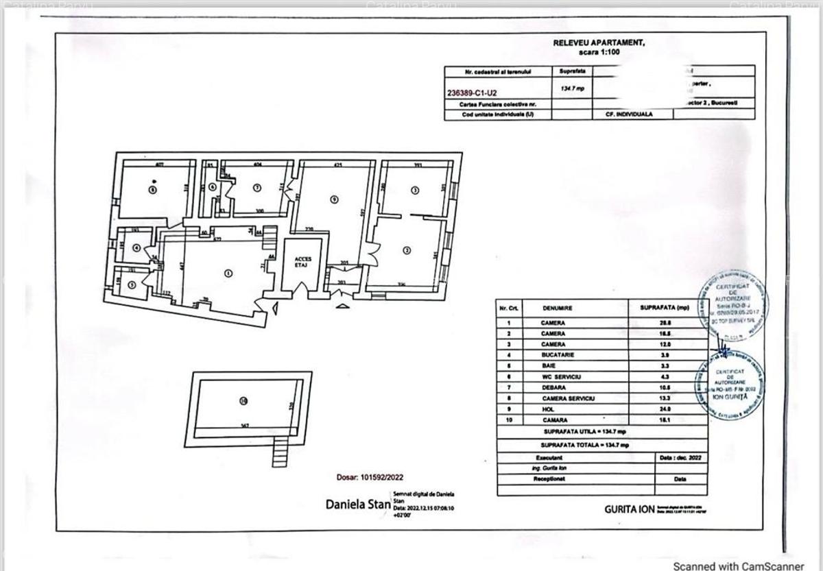 Vanzare vila zona Eminescu - Vasile Lascar | compusa din 3 apartamente  | - 8