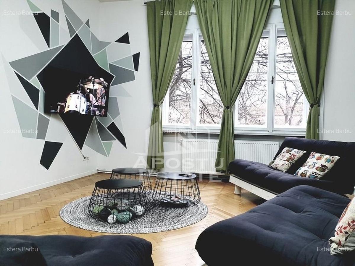 Apartament cu 4 camere circular, mobilat în Ultracentral - 2