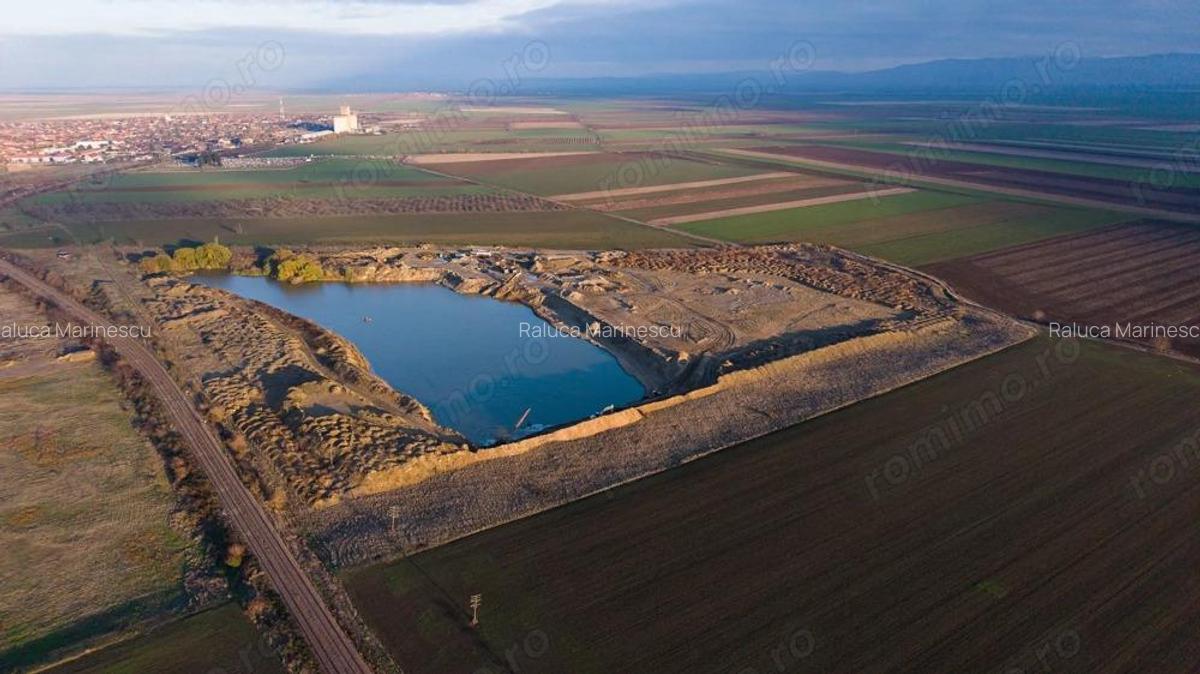Balastiera in jude?ul Arad cu teren de 12.5 ha - 10
