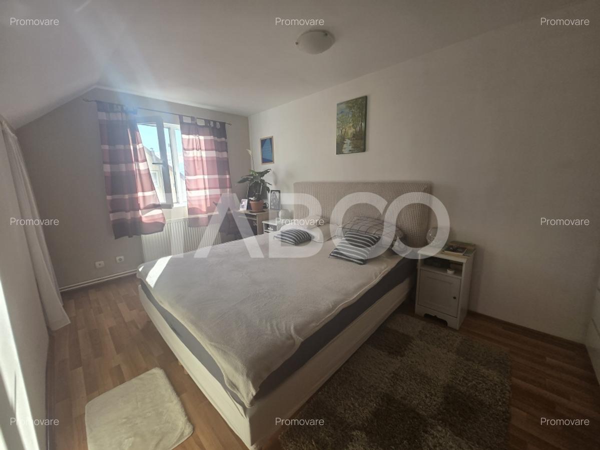 Apartament 77mp de vanzare 3 camere 2 bai cu balcon Vasile Aaron Sibiu - 3