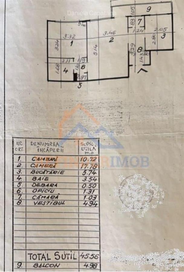 Vanzare apartament 2 camere zona Grivetei - Bulevardul Ion Mihalache - 3