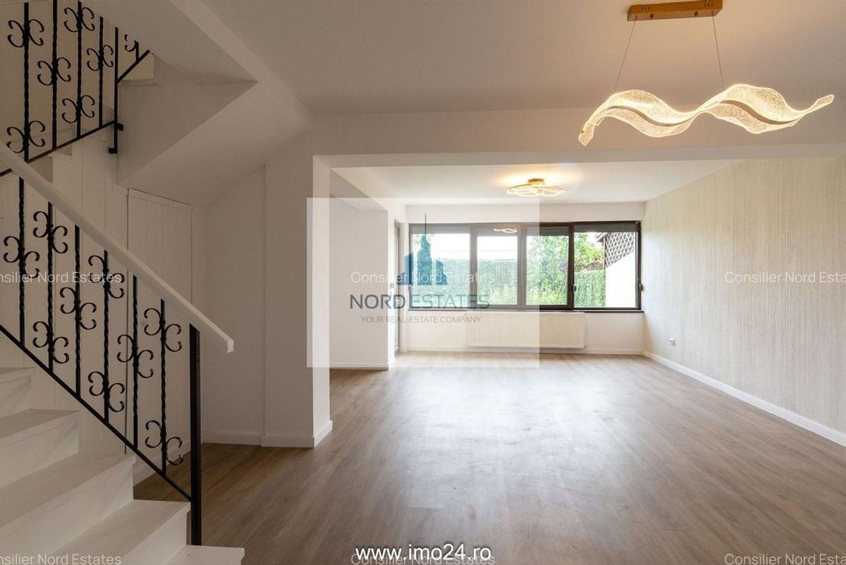 Townhouse de vanzare in Pipera, 5 camere, 3 bai, nou finisata, Nu TVA - 2