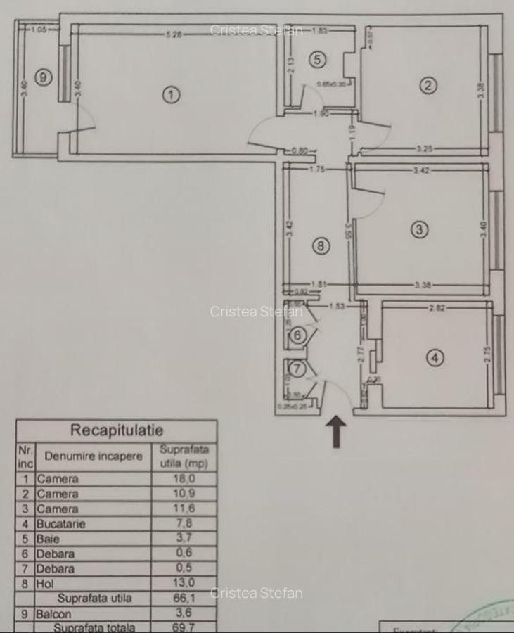 Vanzare apartament 3 camere Nicolae Grigorescu parc IOR Rotunda - 15