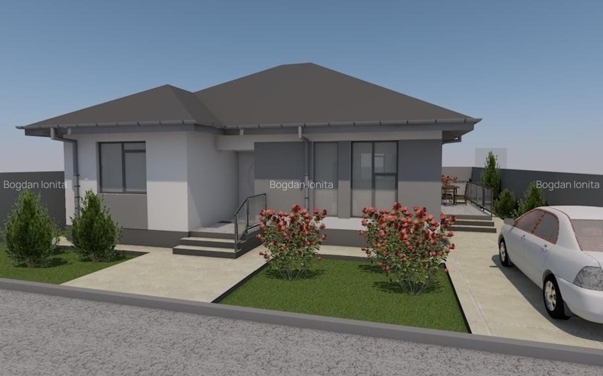 Casa ieftina - 3 Camere- Terasa - 2 Bai - Curte 351mp - Comuna Berceni! - 2