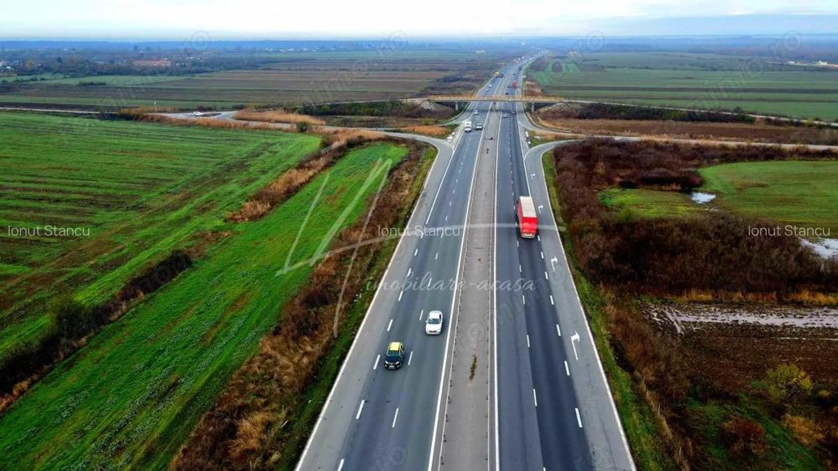 Teren intravilan curti-constructii, industrial, Autostrada A1 - km 62 - 12