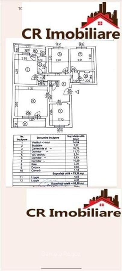 Apartament 4 camere Titulescu - 1