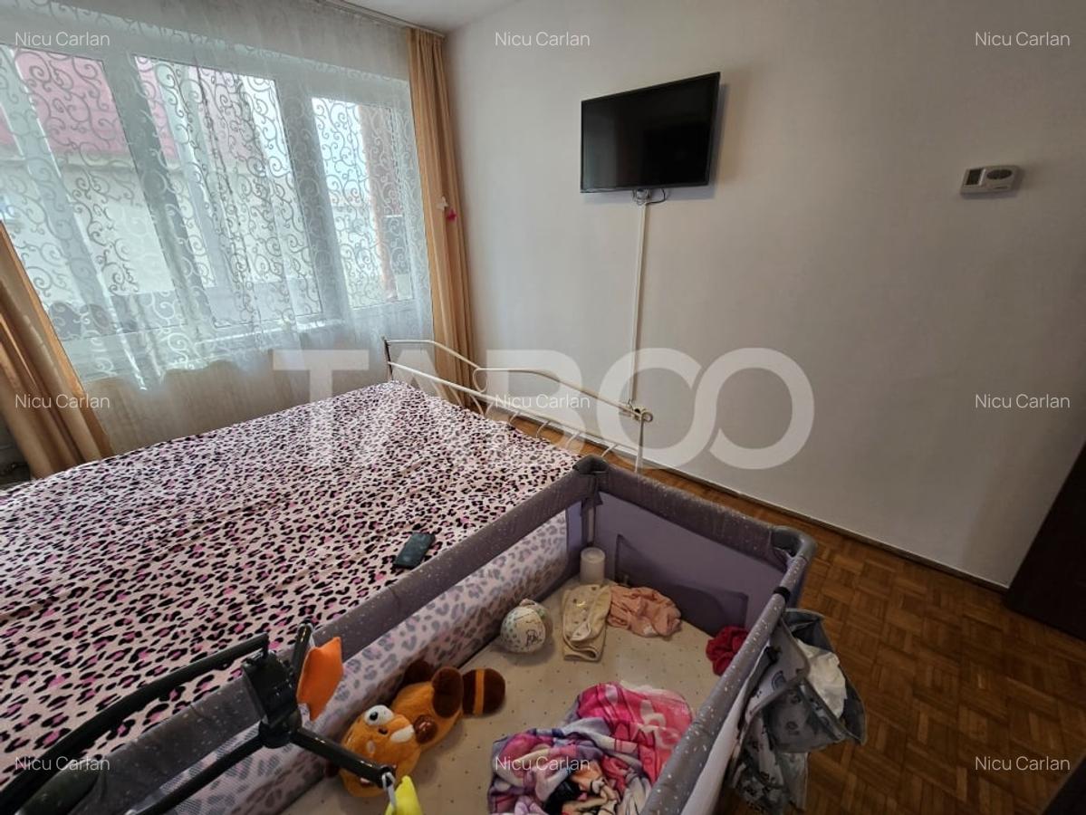 Apartament 2 camere de vanzare mobilat cu balcon in Terezian Sibiu - 11