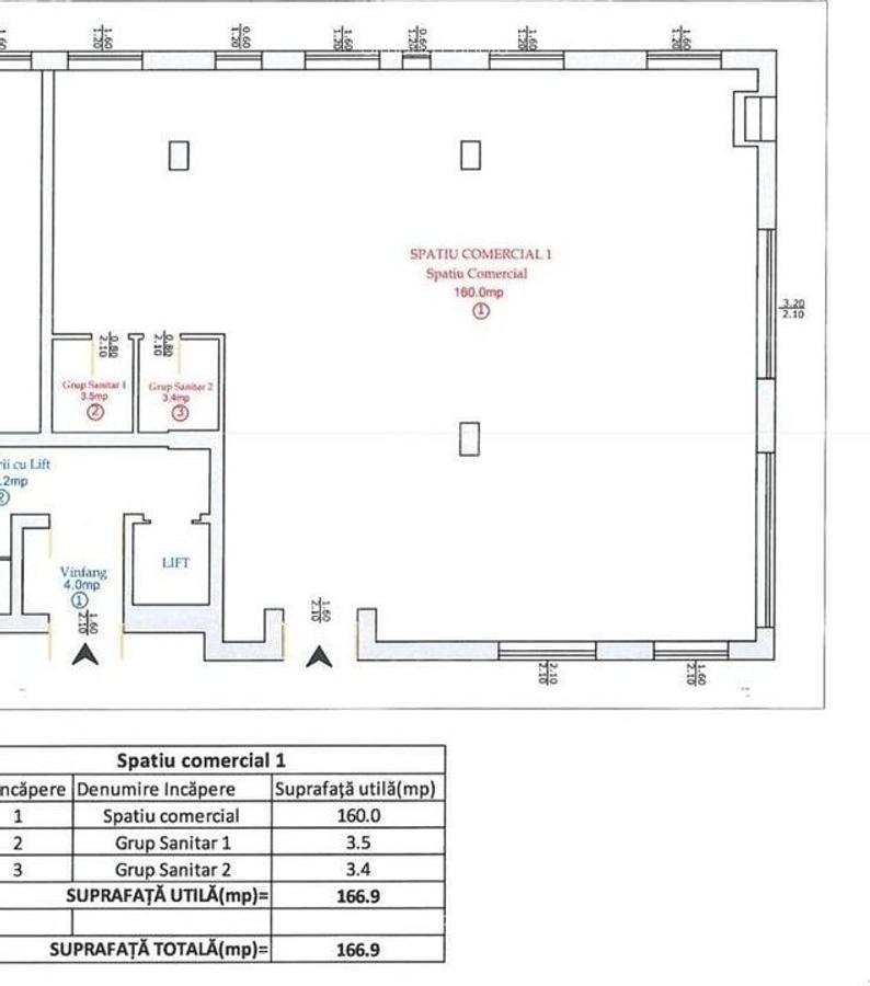 Spațiu comercial stradal de excepție - 180 mp utili | Sibiu - 2