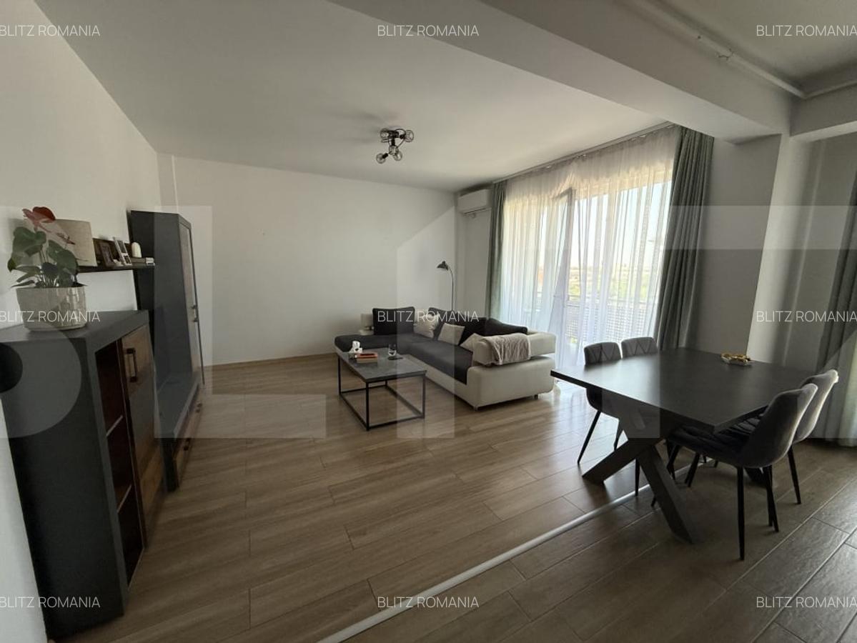 Apartament cu 3 camere, finisat si mobilat, 71 mp, Intrare Giroc, loc de parcare - 4