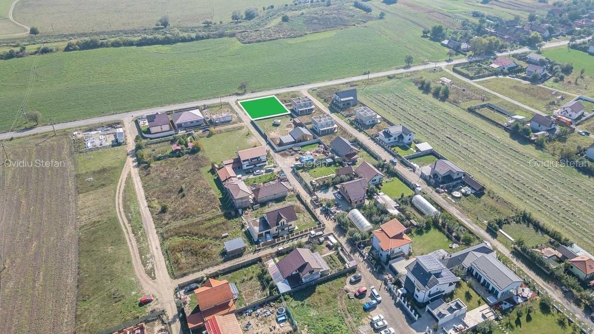 Teren 732 mp pentru construcții locuințe, Bod, utilități la stradă - 4