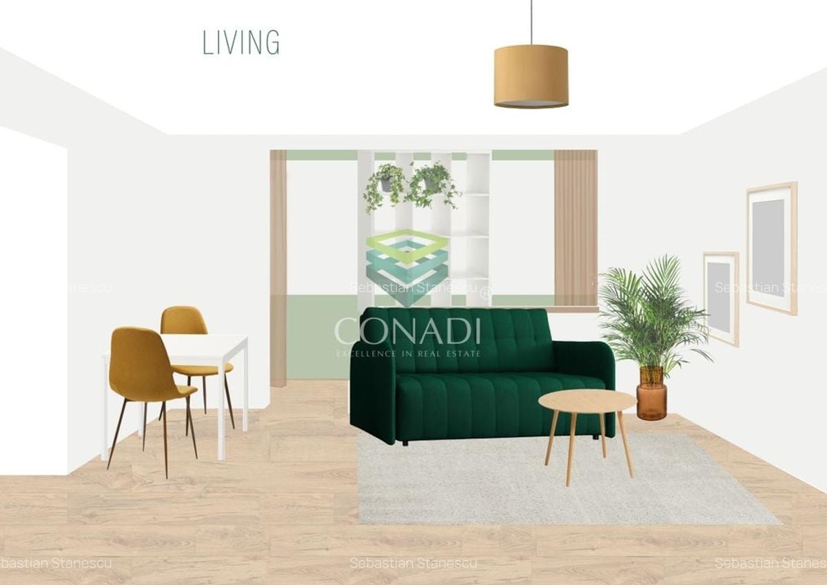 Apartament cu 3 camere la 500m de Metrou Obor renovat - 18