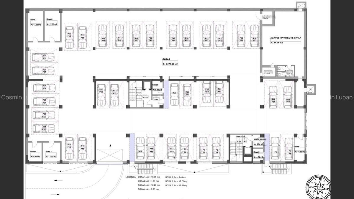 Apartament de vanzare, 2 camere, 66.89mpc, etaj 1, comision 0% - 8
