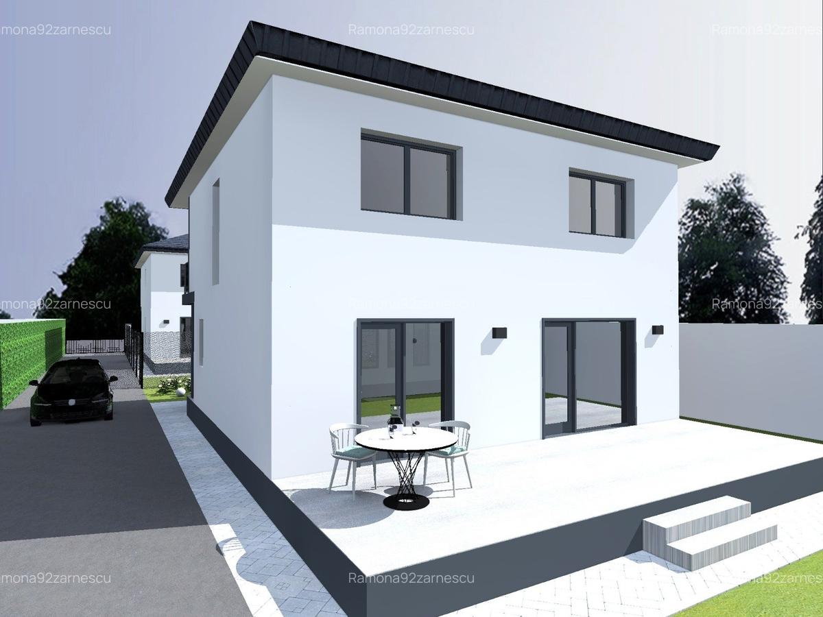 Berceni - 250 m Bd. 1 Mai | Casa individuala - 5 camere | Teren 450 mp | Asfalt - 4