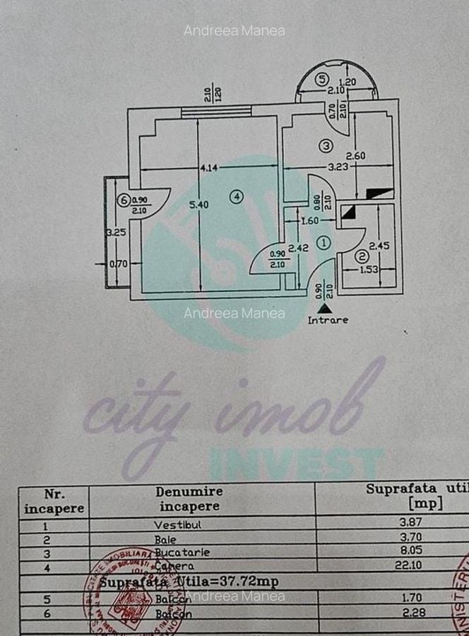 Garsonieră luminoasă cu 2 balcoane - Calea Călărașilor - 2