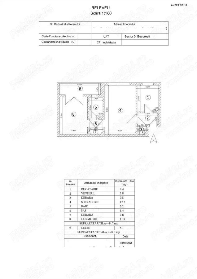 Vanzare apartament de 2 camere in Titan- Piata Minis - 2