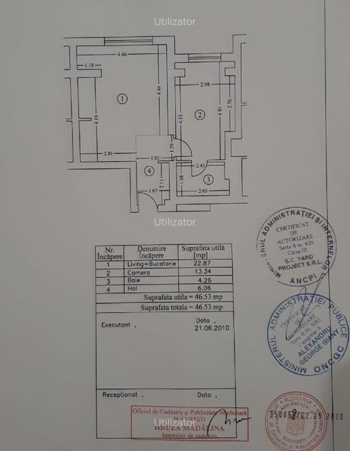 2 camere + loc parcare subteran -METROU 1 DECEMBRIE - 9