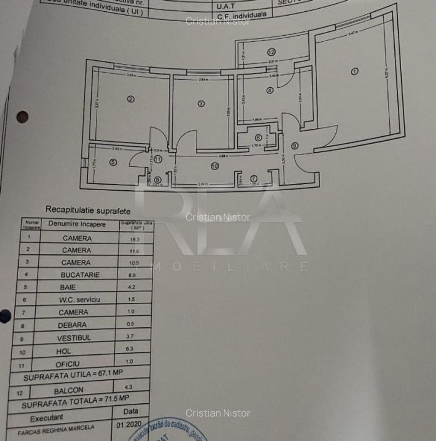 3 camere aproape de Piata Rahova - 14