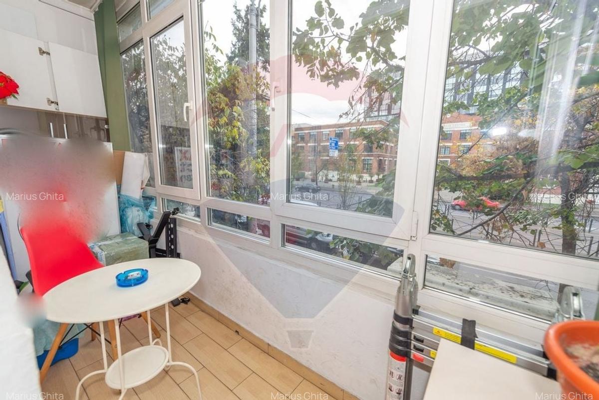 Apartament cu 3 camere semidecomandat, mobilat în Dorobanți - 20