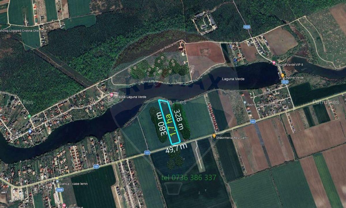 Teren intravilan, 17800 mp, Balotesti / Soseaua Unirii - 6