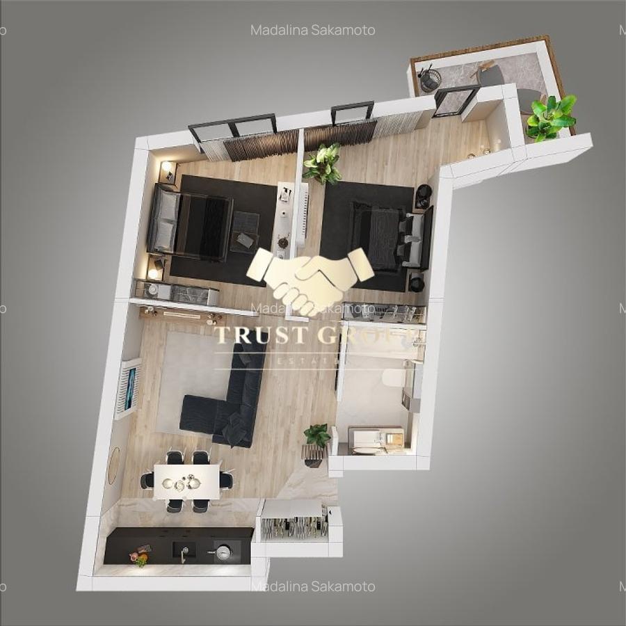 Apartament cu 2 camere decomandat în Aviației - 5