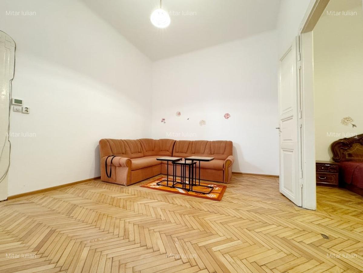 Apartament cu 3 camere nedecomandat, mobilat în Ultracentral - 2