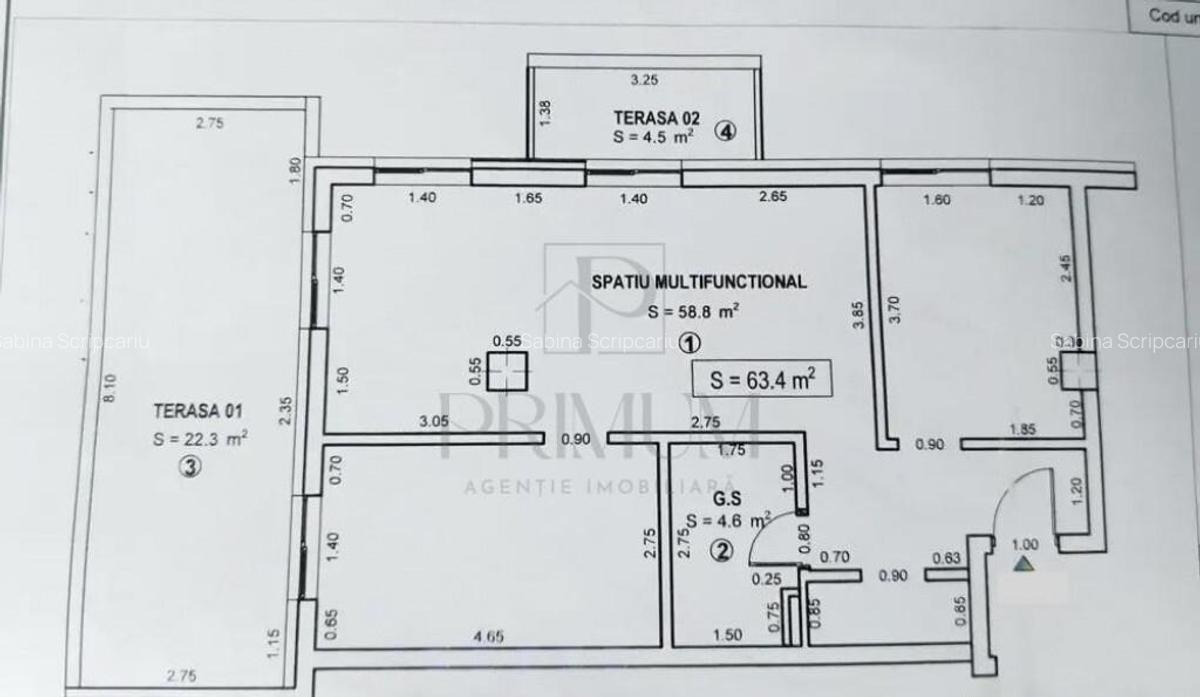 SIMION BARNUTIU - 3 Camere - NOU - Incalzire pardoseala - Lo - 1