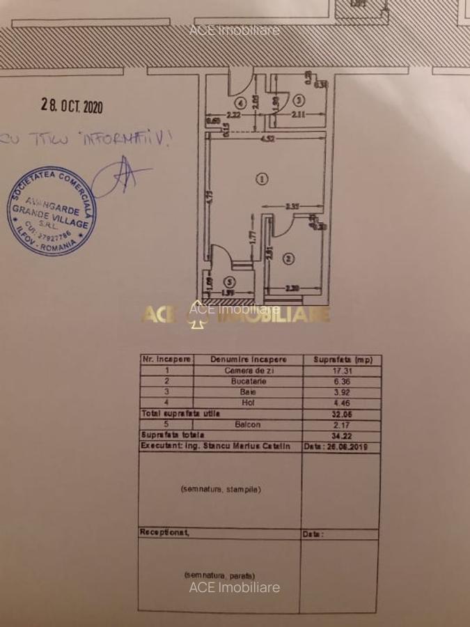 Garsoniera | Blvd Timisoara | Centrala Proprie | Bloc nou | 34mp utili - 9