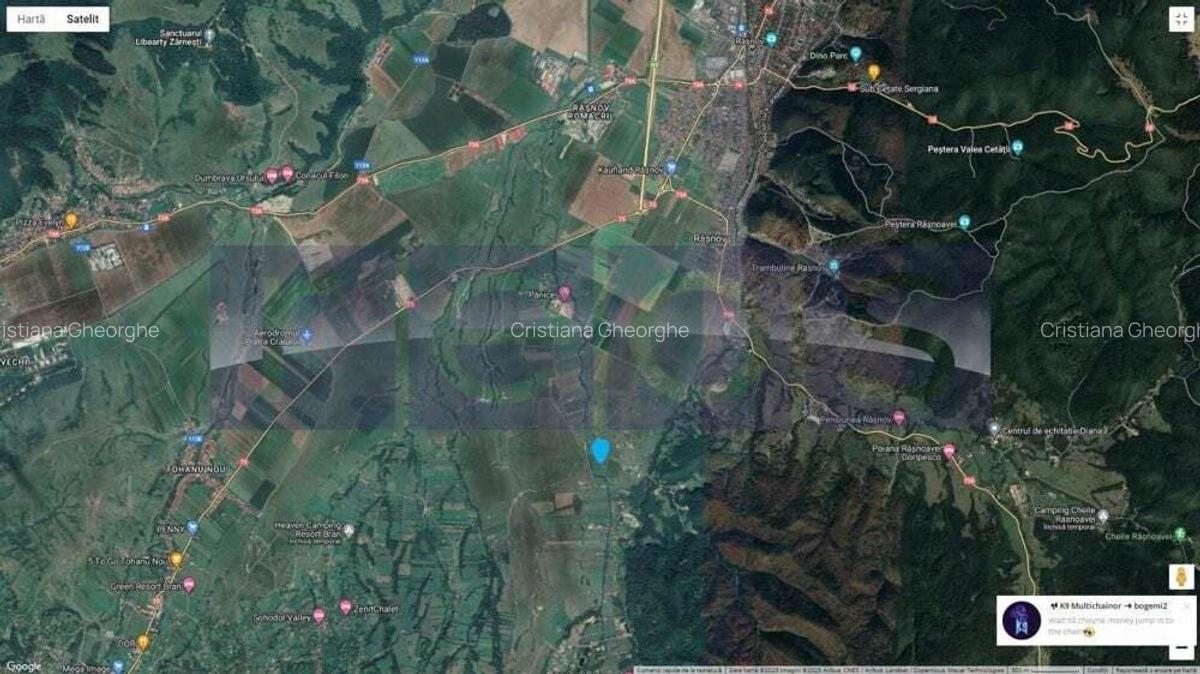 VANZRE-TEREN - INTRAVILAN 650 mp deschidere 25 mp RASNOV -BRASOV - 1