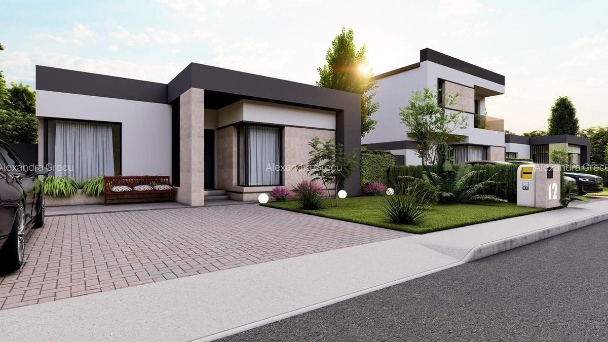 Casa superba 3 camere, teren 403 mp- ansamblu nou- Berceni/Vidra - 7