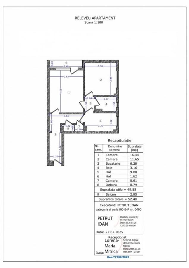 Vanzare Apartament 2 Camere Decomandat Drumul Taberei Metrou Brancusi - 13
