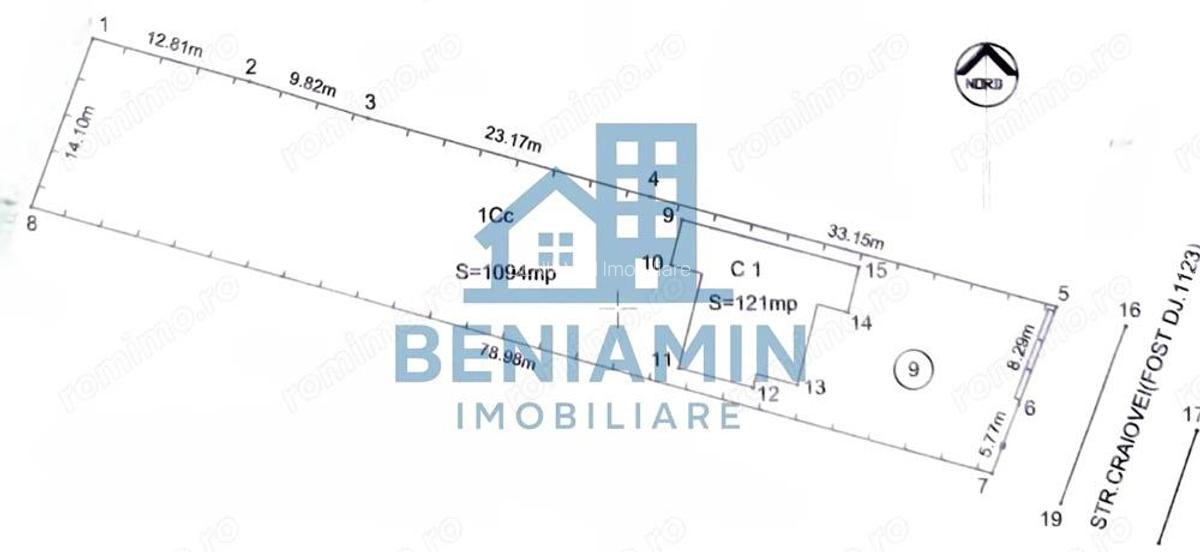 Casa P+M 224mp si teren 1000mp-Romanesti pe principala-2014-Libera - 9