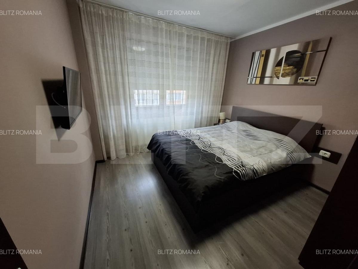 Apartament de vanzare, cu 3 camere, 73 mp, complet mobilat si utilat, zona Astra - 7