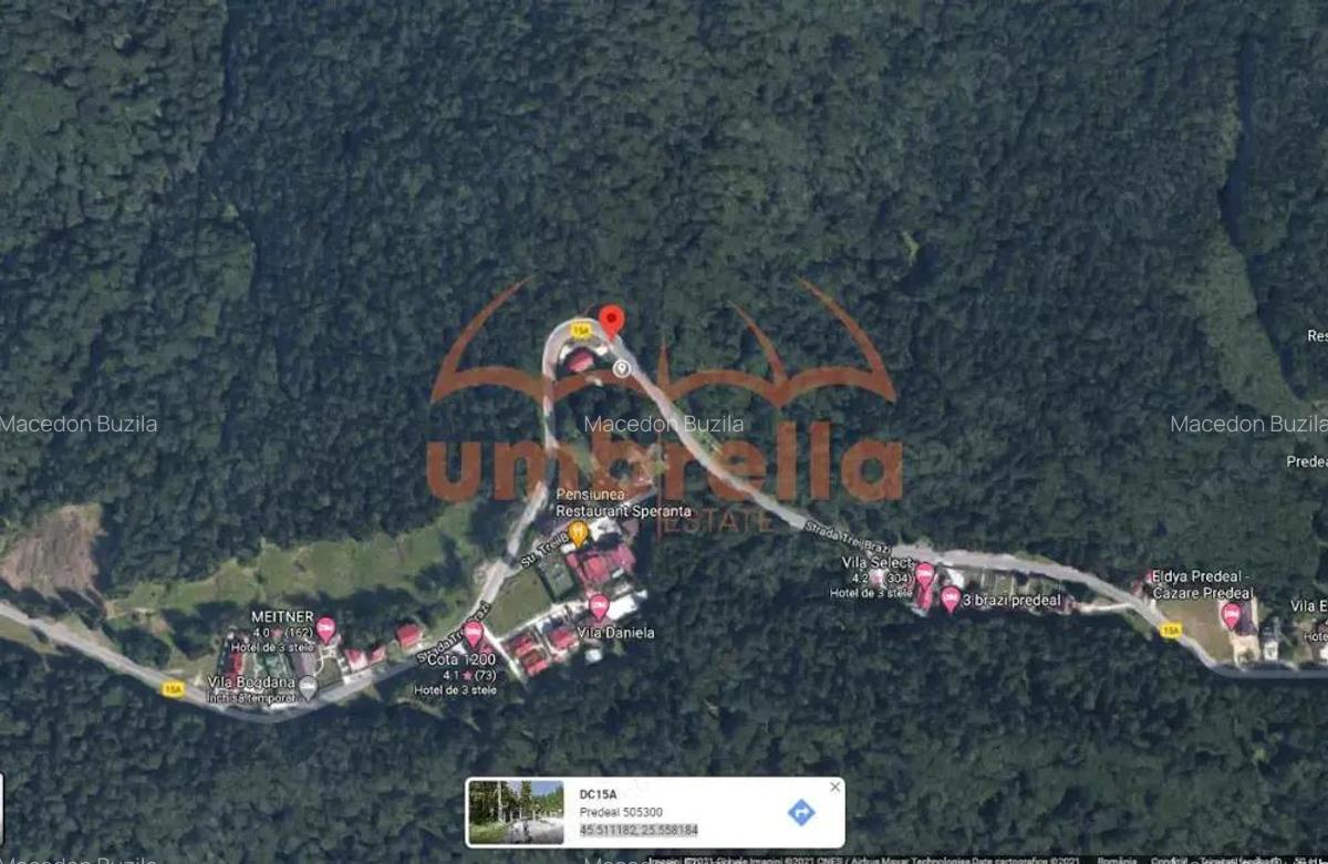 Teren de vanzare Vladet - Trei Brazi, in Predeal 1000m2 intravilan - 4