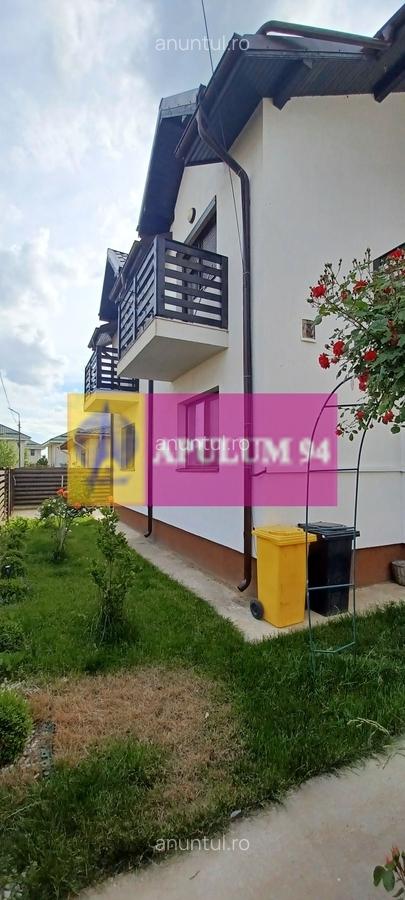 Sabareni, vila 2022, mobilata, utilata, curte 480 mp - 2