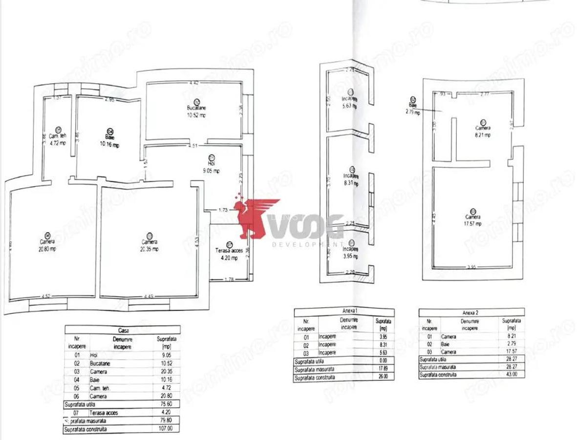 Casa cu teren, zona Lipovei - 3