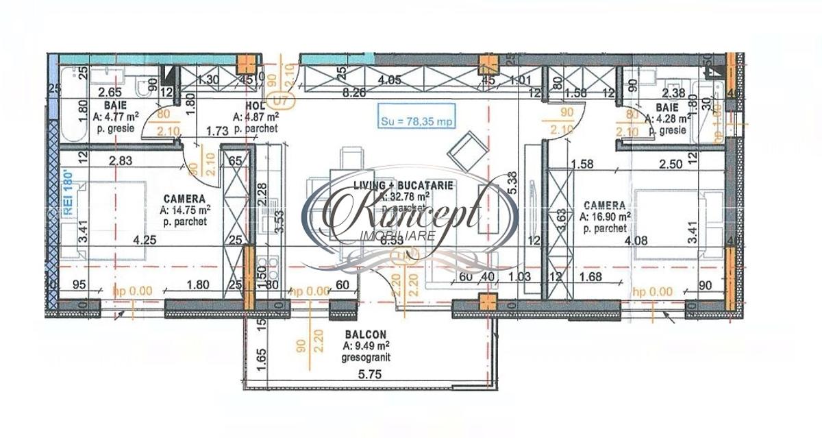 Apartament finisat si cu parcare subterana in Terra Gardens - 11