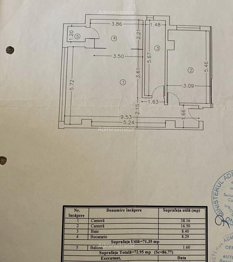 Apartament cu 2 camere de vânzare bloc 2010. - 8
