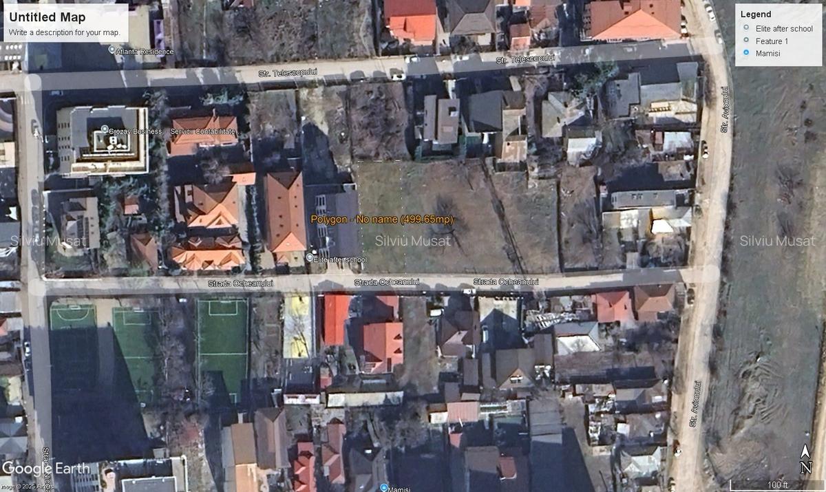 Aviatiei, str. Ocheanului, teren constructii, 500mp - 4