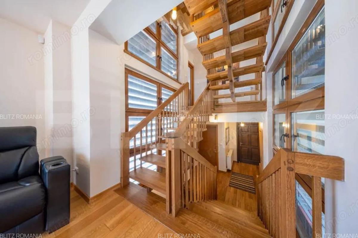 Vila exclusivista cu 6 camere ?i panorama superba Trei Brazi, Predeal - 8