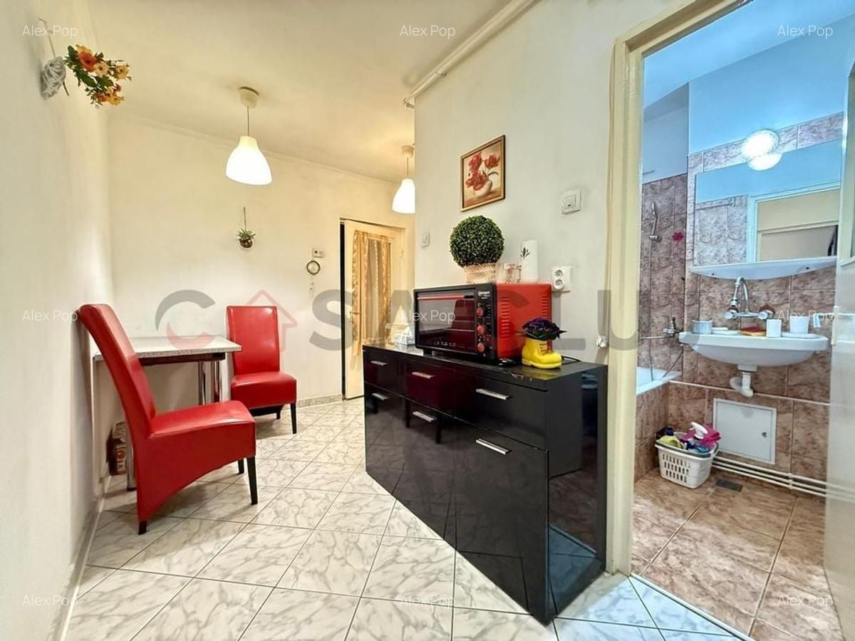 1 cameră, etaj intermediar, Piața Flora - 9