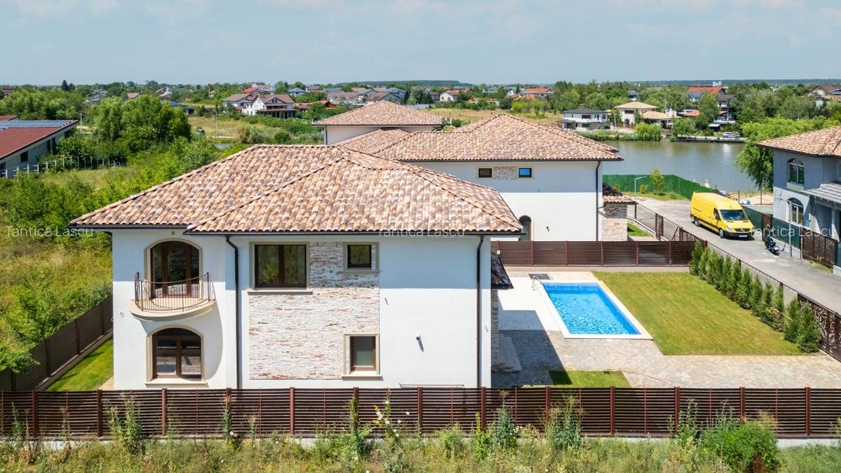 Vila de lux cu piscina, cartier rezidential, disponibila imediat - 6