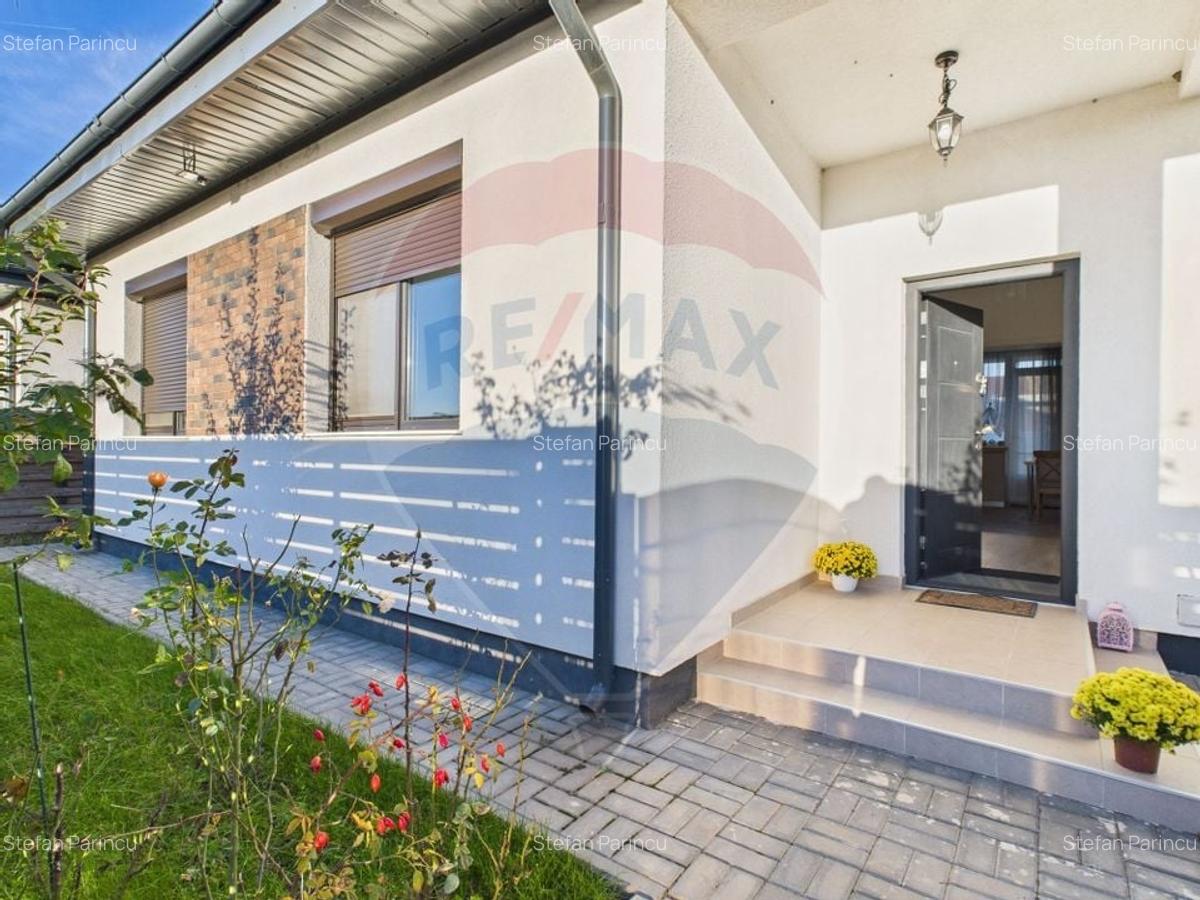 Vila de vanzare cu 4 camere, frumos mobilata si 500mp teren, Corbeanca - 20